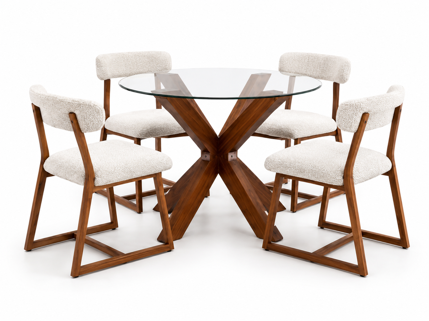 comedor en cristal seul